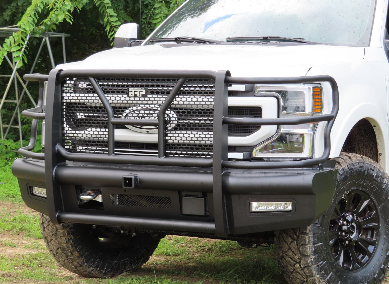 Back Road Products Pipe Force Front Bumper for 2017-2022 Ford F250 F350 F450 F550