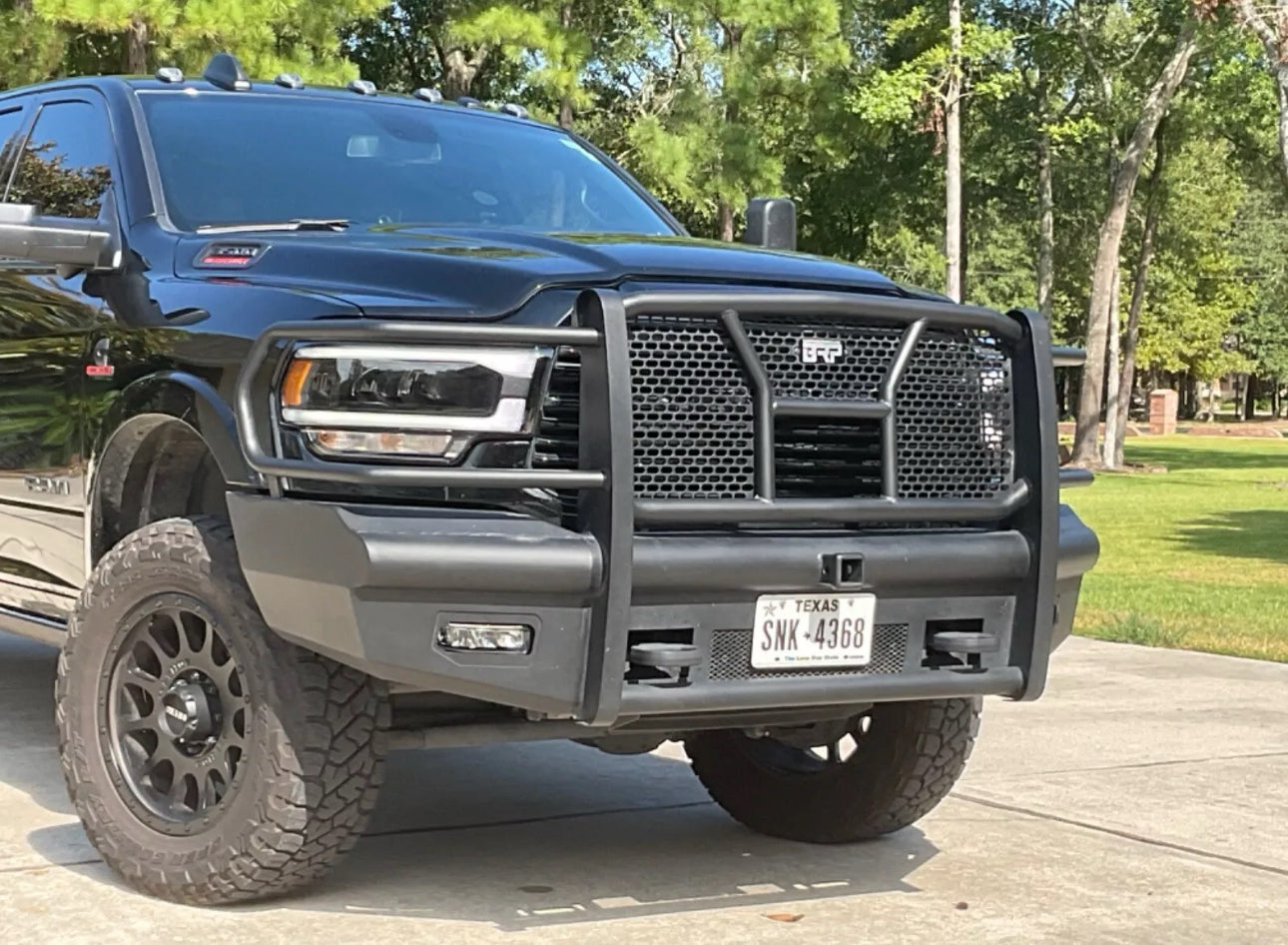 Back Road Products Pipe Force Front Bumper for 2019-2024 Dodge Ram 2500 3500