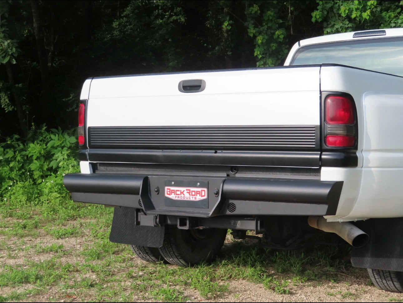 Back Road Products Pipe Force Rear Bumper for 1994-2002 Dodge Ram 1500 2500 3500