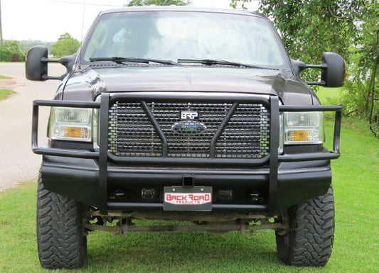 Back Road Products Pipe Force Front Bumper for 1999-2007 Ford F250 F350 F450 F550