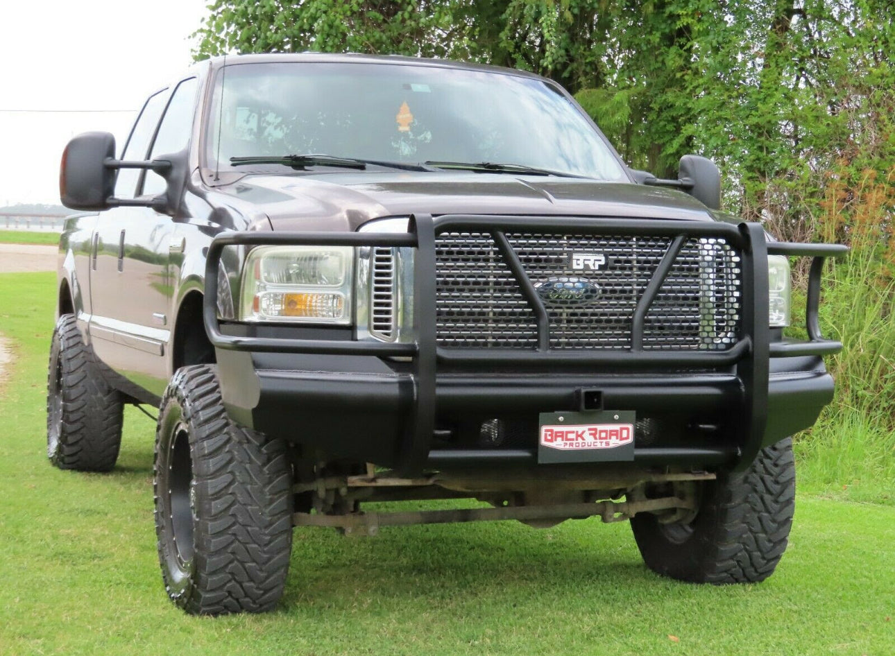Back Road Products Pipe Force Front Bumper for 1999-2007 Ford F250 F350 F450 F550