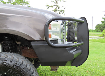 Back Road Products Pipe Force Front Bumper for 1999-2007 Ford F250 F350 F450 F550