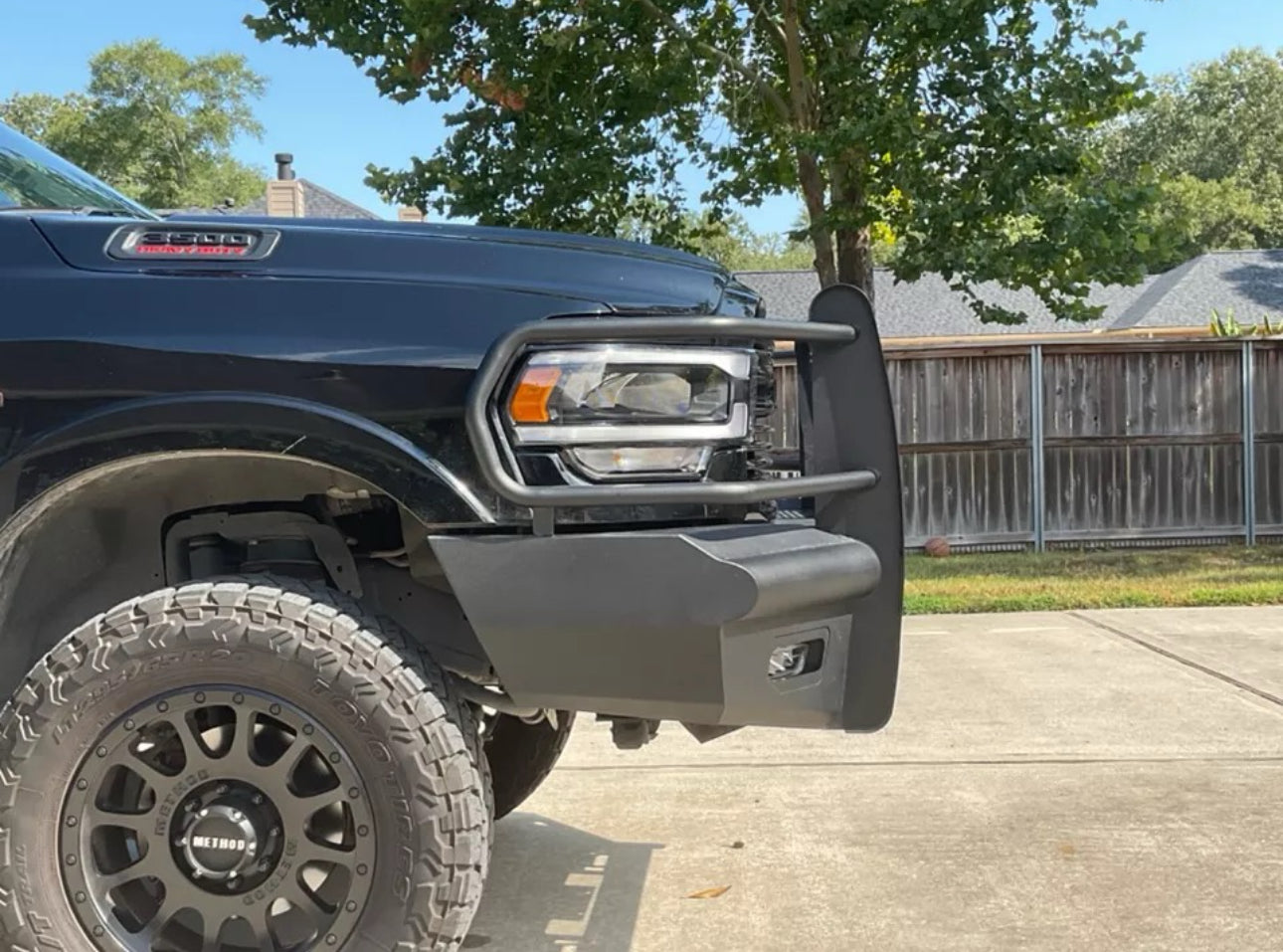 Back Road Products Pipe Force Front Bumper for 2019-2024 Dodge Ram 2500 3500