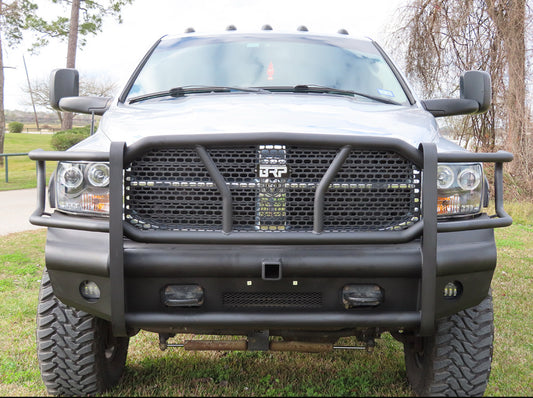 Back Road Products Pipe Force Front Bumper for 2003-2009 Dodge Ram 2500 3500