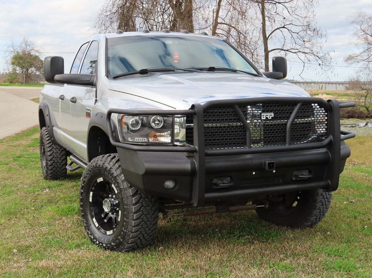 Back Road Products Pipe Force Front Bumper for 2003-2009 Dodge Ram 2500 3500
