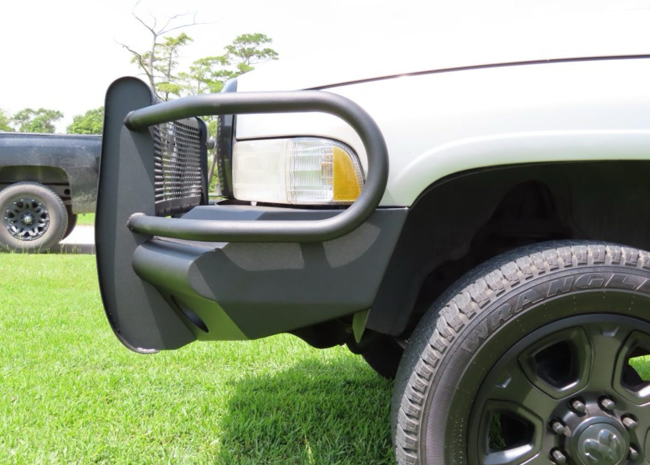 Back Road Products Pipe Force Front Bumper for 1994-2002 Dodge Ram 1500 2500 3500