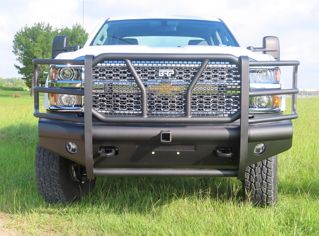 Back Road Products Pipe Force Front Bumper for Chevy 2015-2019 2500 3500