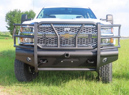 Back Road Products Pipe Force Front Bumper for Chevy 2015-2019 2500 3500