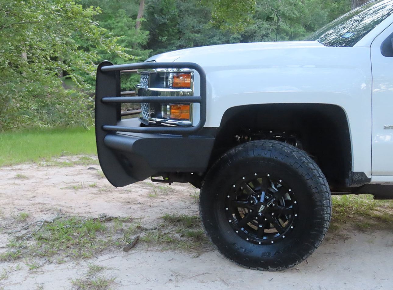 Back Road Products Pipe Force Front Bumper for Chevy 2015-2019 2500 3500