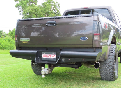 Back Road Products Pipe Force Rear Bumper for 1999-2016 Ford F250 F350 F450 F550