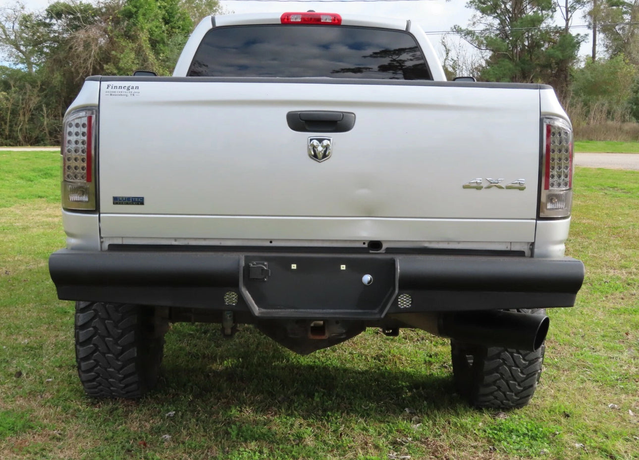 Back Road Products Pipe Force Rear Bumper for 2003-2009 Dodge Ram 2500 3500