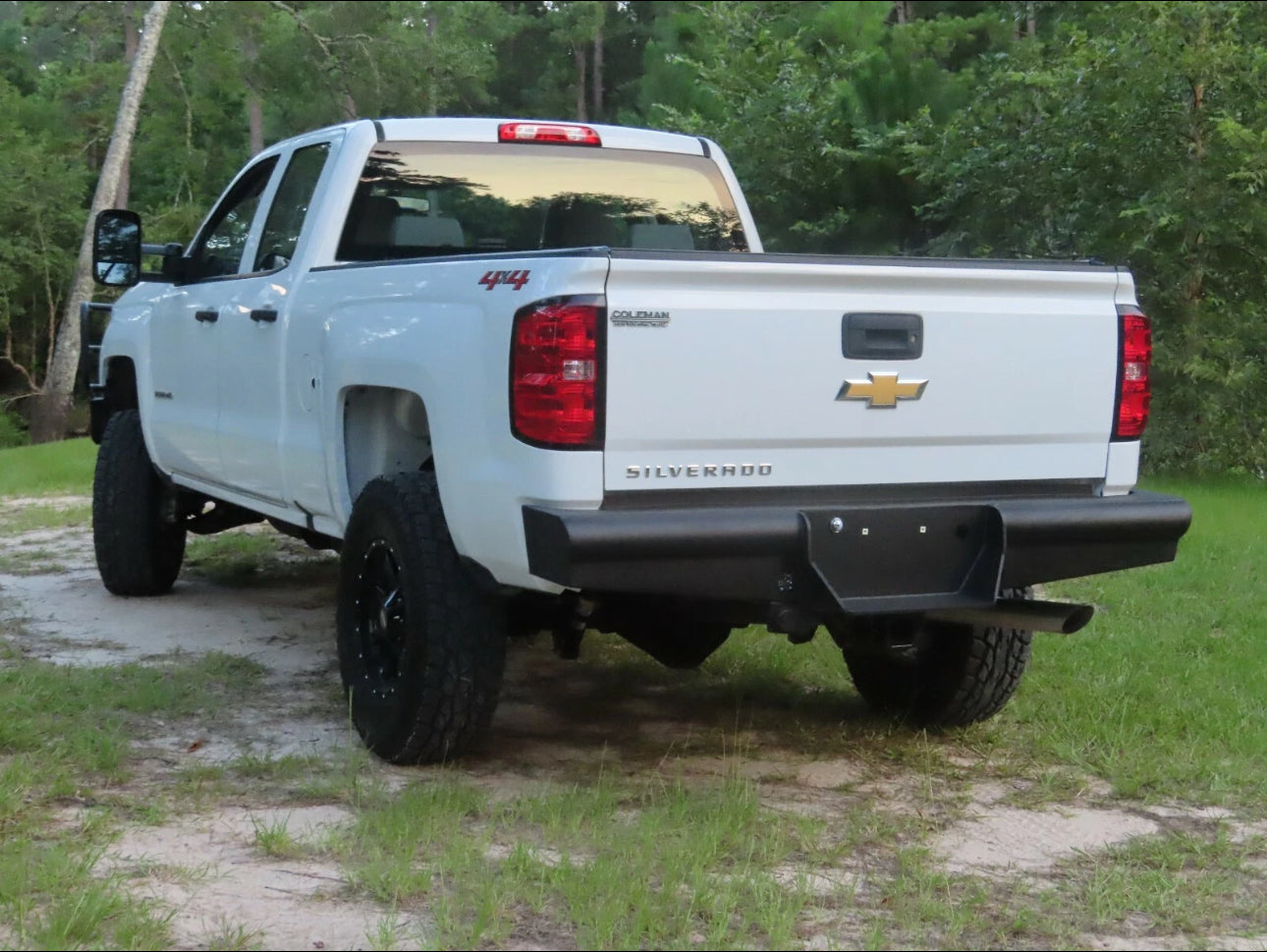 Back Road Products Pipe Force Rear Bumper for 2011-2019 Chevy and GMC 2500 3500